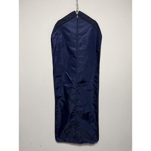 Louis Vuitton Garment Bag Suit Cover Navy Blue Nylon Travel Zippered Case - Picture 5 of 9